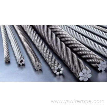 304 stainless steel wire rope 7x7 8.0mm